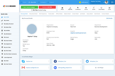 HRM Dashboard