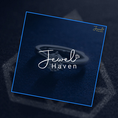 Jewel shop logo concept branding diamond ring jewelry logo logo design logo development logotype ring logo