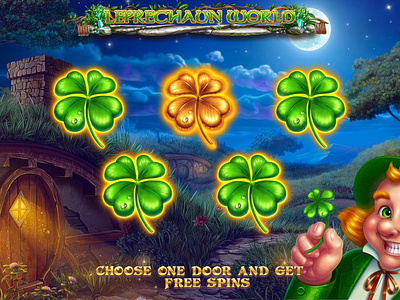 Leprechaun themed slot machine - Bonus game design bonus design bonus game bonus round casino casino art casino design design digital art gambling gambling art gambling design game art game design graphic design illustration leprechaun leprechaun game leprechaun slot leprechaun symbols slot design