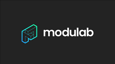 Modulab branding configurator gradient logo poppins