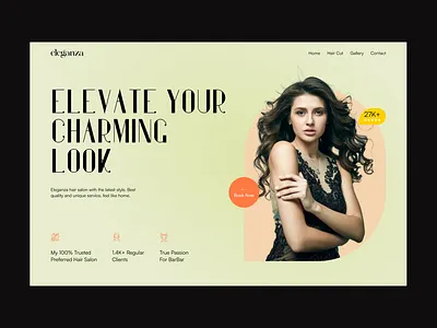 Women Hair Salon Website Design barbar shop beauty style dailyui design fashion hair salon website hair style landingpage life style modern design online presence online salon pixavail studio salon web design web designers web designing websites woman life style woman salon