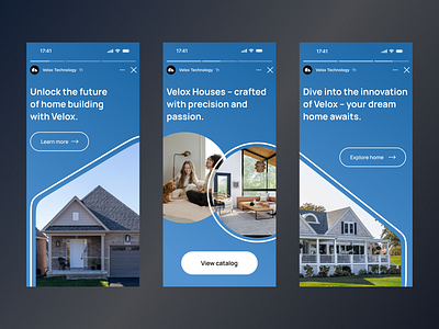 Stories for Building company building company design home house instagram stories ui