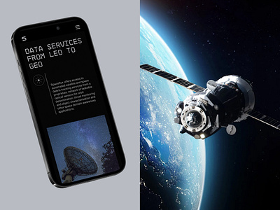 Website for Space Company 3d animation engineering league design agency planet product design product page space spacecraft spacex typography ui user experience web website