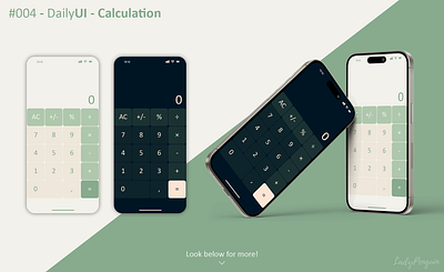#004 - DailyUI - Calculation calculator dailyui day 4 design figma graphic design mobile ui