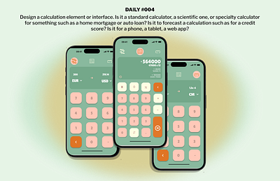 Daily UI Challenge - #004 - Calculator - Calculadora calculator challenge day4 figma ui uidesigner ux