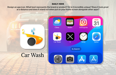 Daily UI Challenge - #005 - App Icon challenge challengeui day5 designerui figma icon ui uidesigner ux