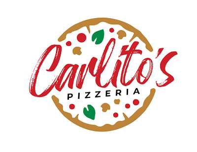 Carlito's Pizzeria Logo Design branding logo