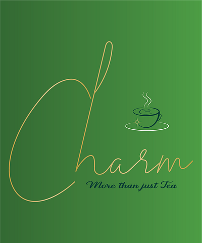 A Tea brand logo design adobeillustrator brand identity design graphic design logo tea