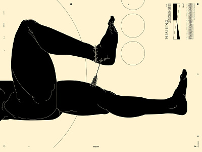 Pushing through abstract achilles achilles tendom composition editorial editorial illustration feet feet illustration foot foot illustration grid illustration laconic layout legs legs illustration lines minimal poster typography
