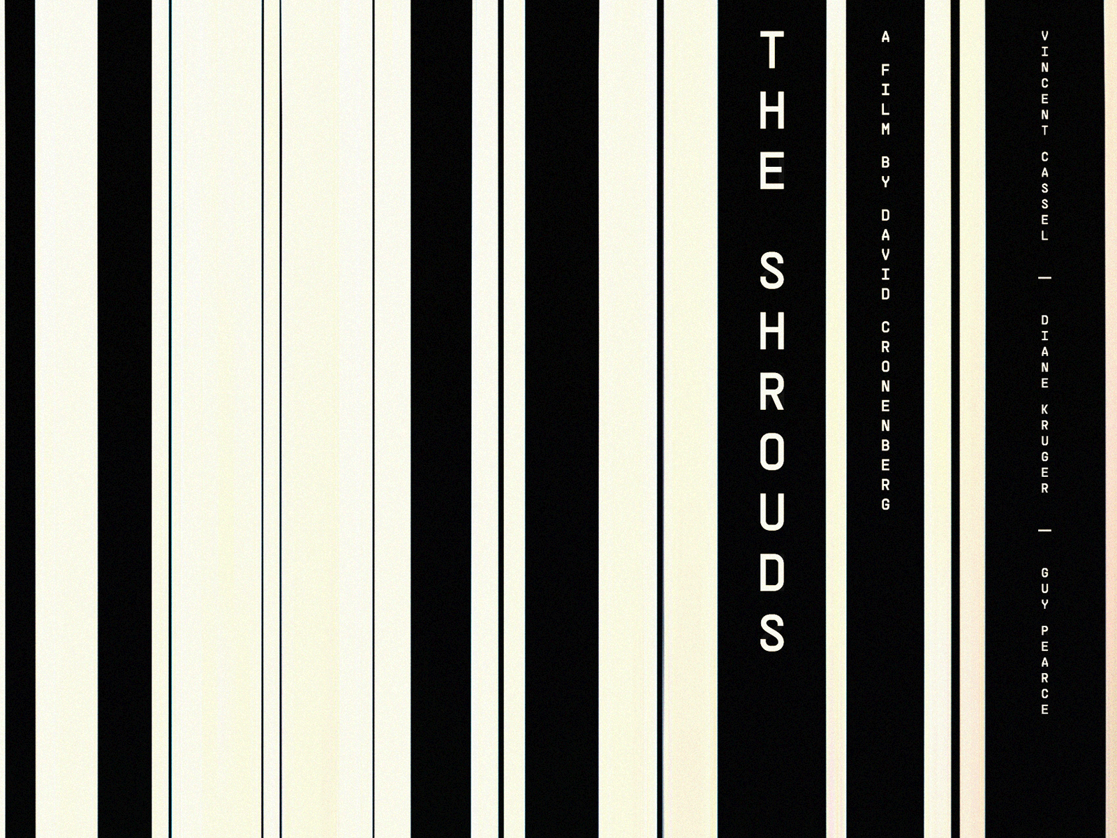 The Shrouds animation body horror david cronenberg horror key art movie poster movie posters poster poster art posters the shrouds type typography