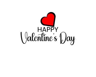 Lettering Happy Valentines Day banner. 3d animation branding design graphic design illustration logo motion graphics ui vector