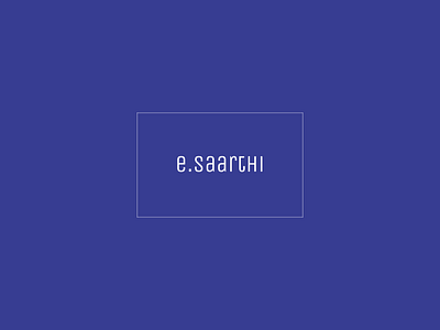 Logo Design E-Saarthi- Sales App branding graphic design logo typography vector visual