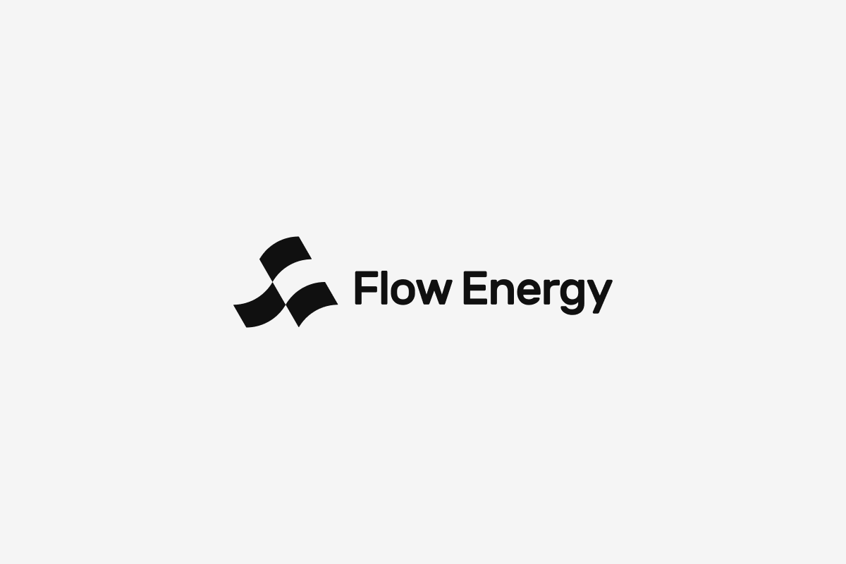 Logo Design for Flow energy, UAE based spare parts company branding graphic design logo