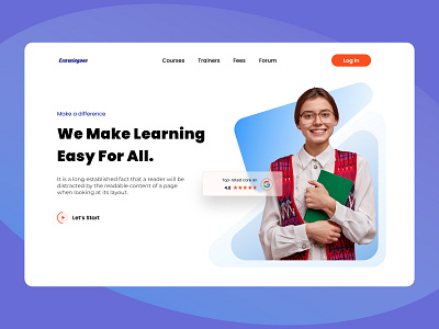 Virtual Learning Website Design branding business design ecourses elearning graphic design homepage illustration landing page landing page design learningapp onlineapp onlinelearning onlineteaching ui virtual virtuallearnig webpage