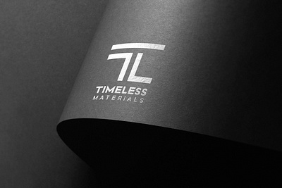 Лого "TIMELESS Materials" branding identity logo