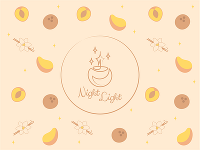 Logo for candles branding candles design graphic design illustration logo pattern vector