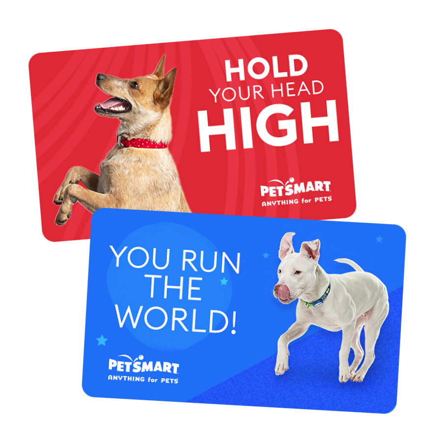 Digital Gift Cards for PetSmart by Marcie Johns on Dribbble