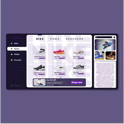 Shoping website animation graphic design ui uidesign uiux webdesign