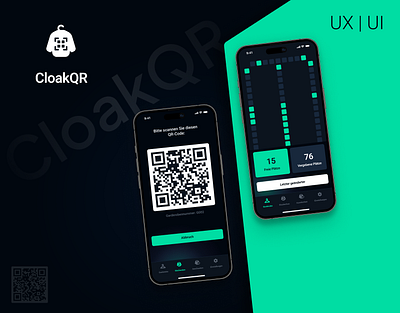 CloakQR | Cloakroom app branding business productivity cloakqr cloakroom management system cloakroomapp costumer convinience logo mobile app design orcodescanning productivity app restaurantapp smartcloakroom staff eficiency ui userfriendlyapp ux design