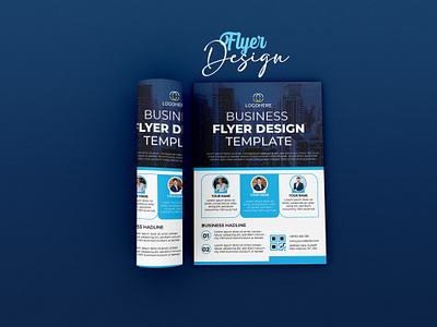 business flyer design cover