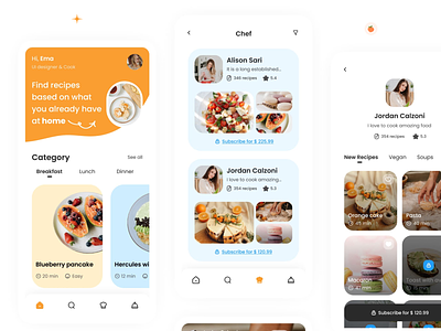 Food Recipe APP android app app design design ecommerce ecommerce app food food app food app design interface ios layout mobile app recipe restaurant restaurant app ui ux