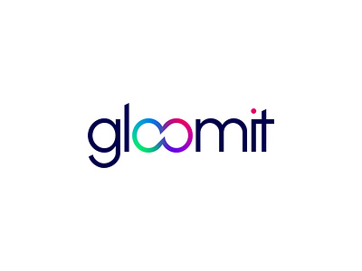 gloomit Logo Design brand identity branding classic code design developer ecommerce graphic design internet it logo logo design minimal modern programming services software startup typo