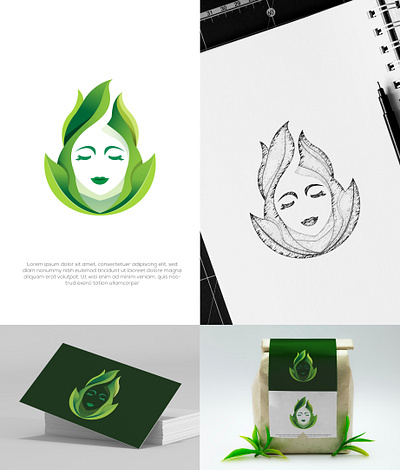 Natural Eco Woman Vector Logo Design 3d beauty branding design eco ecoskecthart graphic design identity illustration logo logodesign logodesigner logoideas logoinspiration modern logo natural nature trendy vector woman