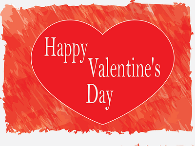 Happy Valentine's Day happy valentines day illustration