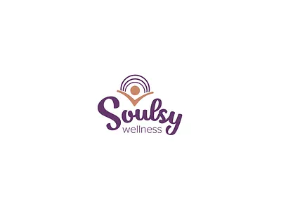 Soulsy Wellness Logo adobe illustrator branding graphic design logo