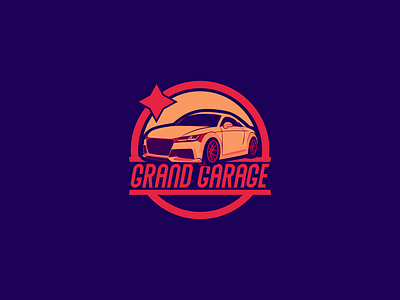 GRAND GARAGE graphic design logo