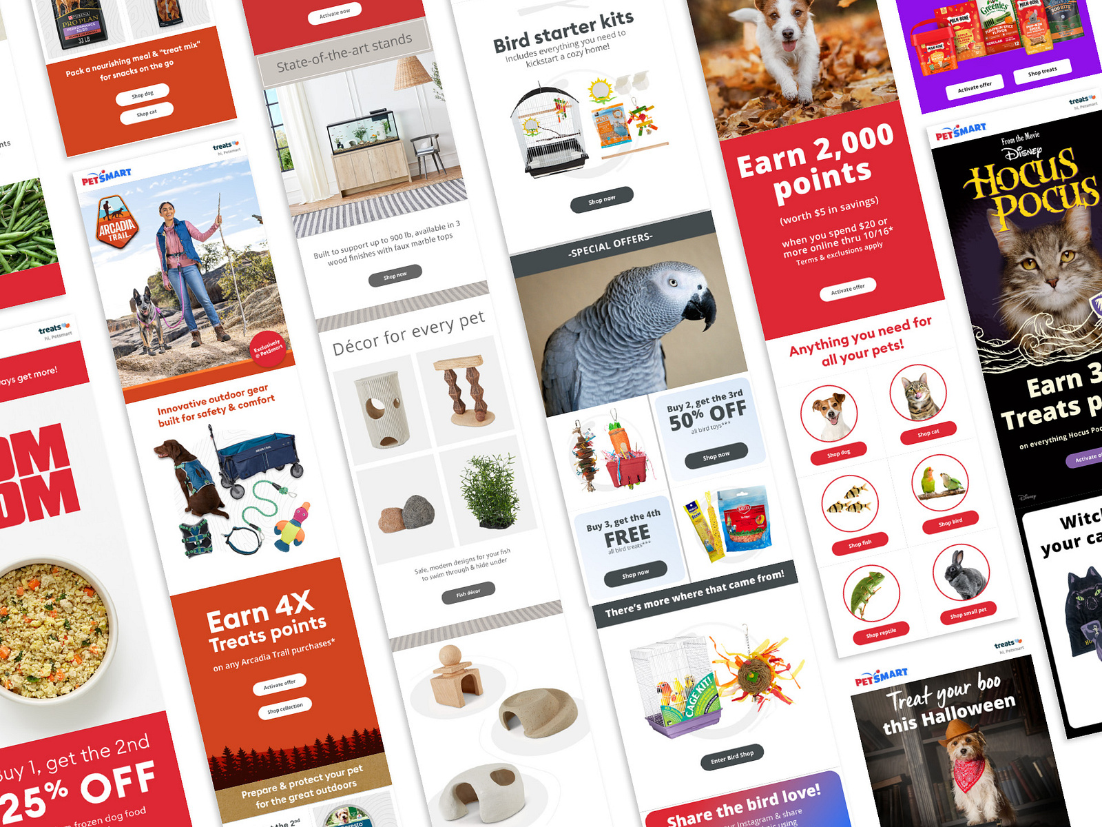Petsmart Email Campaigns by Marcie McCabe on Dribbble