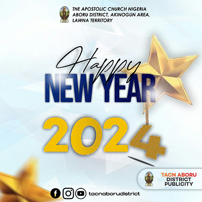 New year 2024 branding church design graphic design motion graphics newyear vector