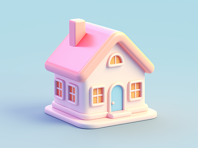 3D House, 3D Cute House, 3D Funny House 3d ai home 3d ai house 3d cartoon home 3d cartoon house 3d cute home 3d cute house 3d home design 3d house 3d illustration 3d pastel home 3d pastel house branding fiverr fiverr design graphic design house illustration midjourney