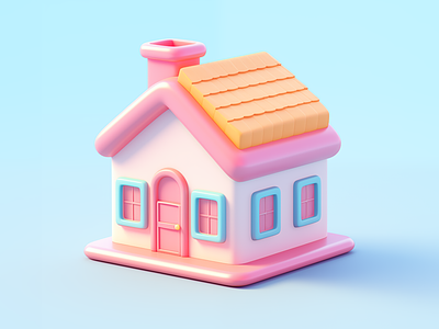 3D Cartoon House, 3D Pastel Cartoon House, 3D pastel House 3d ai 3d ai design 3d ai house 3d cartoon house 3d cartoon logo 3d cute house 3d designer 3d funny house 3d home 3d house 3d house design 3d mascot ai cartoon 3d cartoon house cartoon logo fiverr fiverr design gerdoo