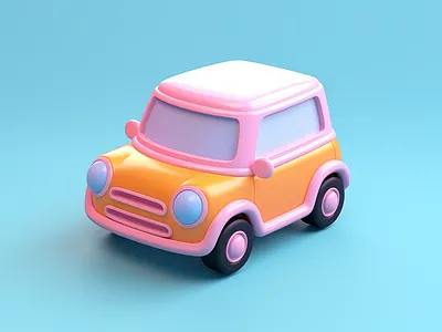 3D Cartoon Car, 3D Pastel Cartoon Car, 3D Pastel Mascot Car 3d 3d ai 3d ai car 3d car 3d car design 3d car logo 3d cartoon car 3d cartoon logo 3d cute car 3d design 3d designer 3d illustration 3d pastel 3d pastel car ai car fiverr fiverr design gerdoo illustration