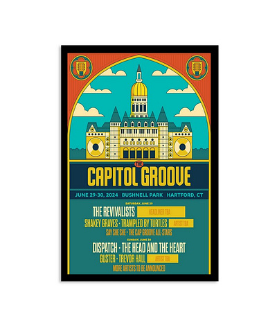 The Capitol Groove Bushnell Park Hartford, CT June 29 & 30 2024