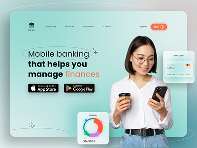 Mobile Banking App Dashboard - Daily UI 010 bankingapp dashboard dribbble inspiration landingpage mobileapp musemind nikitin shots uichallenge uiux uiuxdesign uiuxpage uxresearch website websitedevelopment