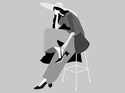 1/100 design fashion ill illustration people vector woman