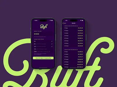 Buft branding product design swiftui ui ux