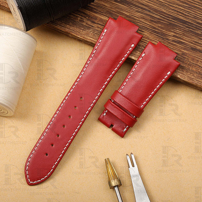 Handmade Calfskin leather watch strap fit for Girard Perregaux drwatchstrap girard perregaux laureato straps