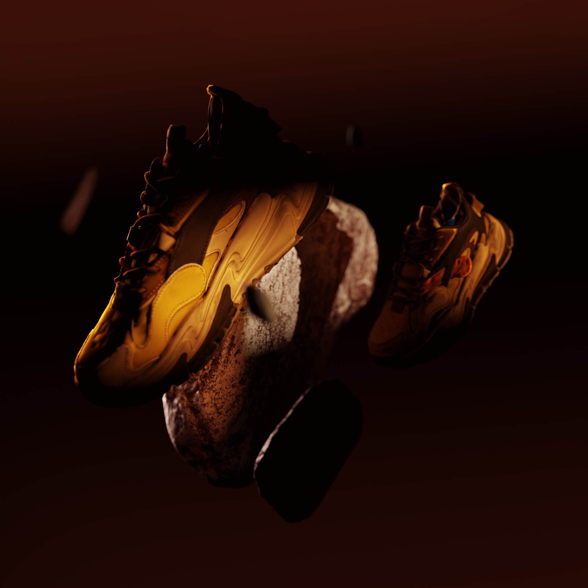 Sneakers 3d graphic design illustration motion graphics