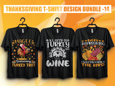 THANKSGIVING T-SHIRT DESIGN BUNDLE -13 3d animation branding custom custome t shirt bundl design ehappy st patricks day graphic design illustration logo motion graphics st patricks day beer st patricks day cap st. patricks day shirt t shirt typography ui