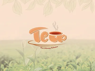 Tea Logo branding graphic design hand drawn logo line drawing logo logo design logo designer mascot logo minimal logo vector logo vintage logo