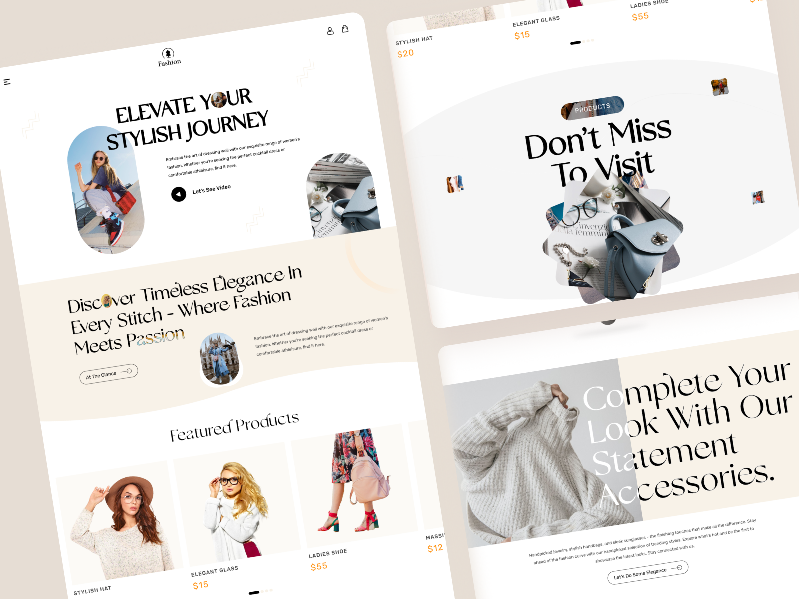 Fashion Redefined Modern Fashion site by Softvence UI/UX