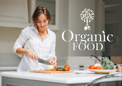 Organic Food Logo | Branding branding design graphic design illustration logo typography vector