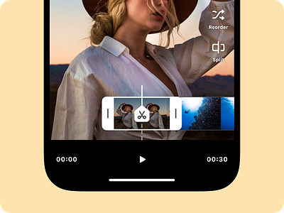Prequel app: Photo & Video consistency android app apple application crop video design patterns design system ios mobile montage tools prequel product design trim video ui ux video editor