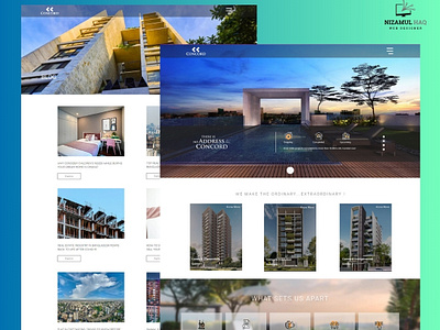 Real-estate Website which was designed by me. nizamul haq nizamulhaqofficial real estate website website design wix wix landing page wix website