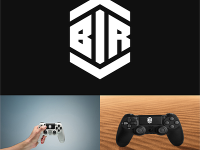 BTR LOGO MONOGRAM GAMING 3d animation branding graphic design logo motion graphics ui