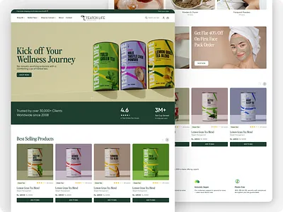 E-commerce website and 3D Label Design for Tea Brand 3d render aboxagency branding design detoxtea digitaltransformation ecommerce graphic design healthandwellness illustration logo shopify tea website teatoxlife uiux userexperience webdesign webdevelopment wellnesswebsite