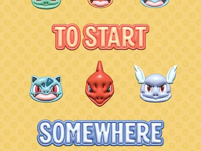 For Starters 151 blastoise bulbasaur chameleon charizard charmander ivysaur motivational pokemon squirtle venusaur wartortle